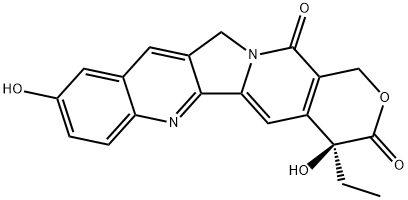 (S)-10-Hydroxycamptothecin Structure