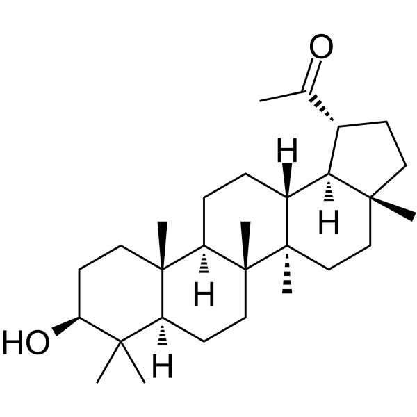 29-Nor-20-oxolupeol Structure