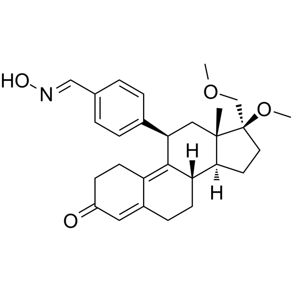 Asoprisnil Structure