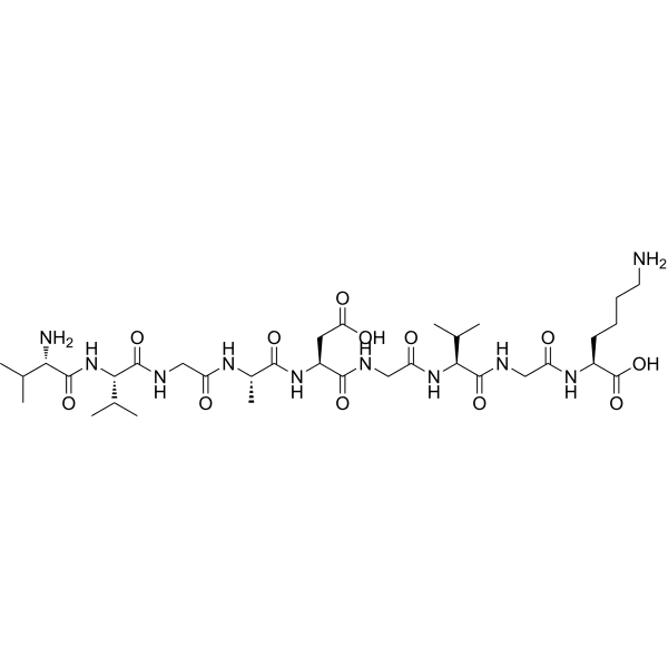 KRAS G12D(8-16) Structure