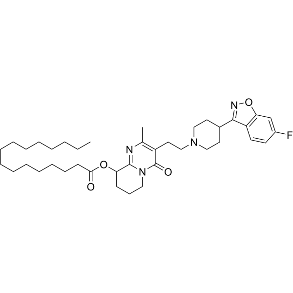 Paliperidone palmitate Structure