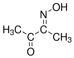 2,3-Butanedione monoxime Structure