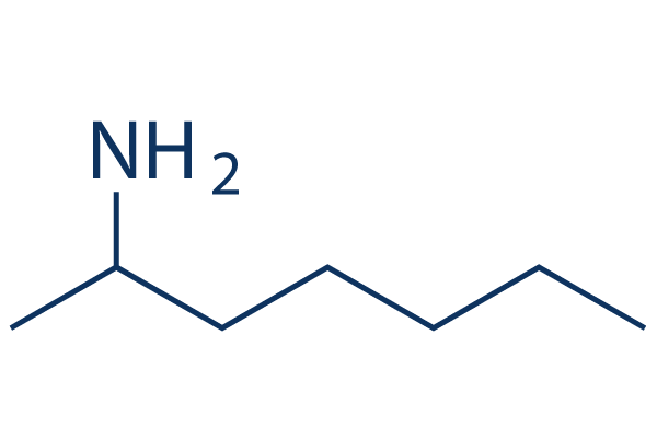 2-Aminoheptane Structure