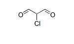 2-Chloromalonaldehyde structure