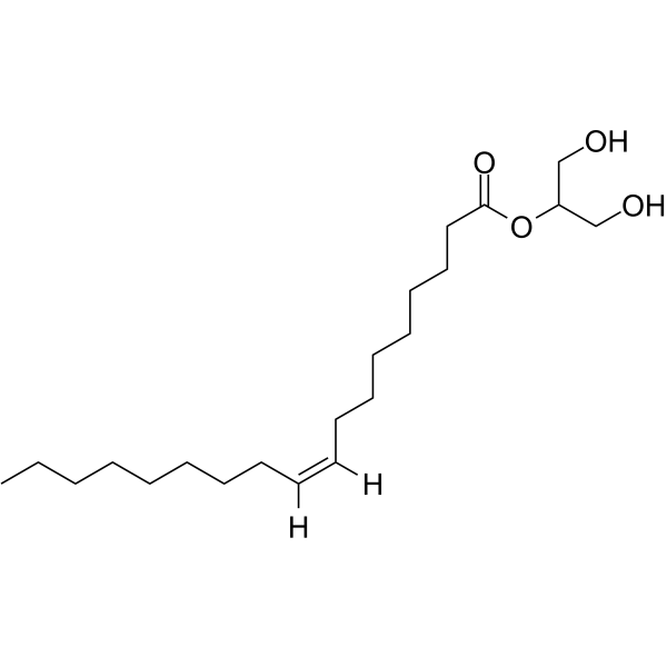 2-Oleoylglycerol Structure