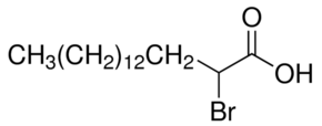 2-Bromohexadecanoic acid Structure