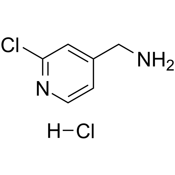 (2-Chloropyridin-4-yl)methanamine hydrochloride Structure