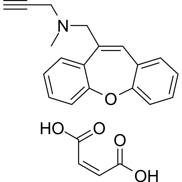 Omigapil maleate Structure