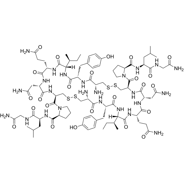 Oxytocin antiparallel dimer Structure