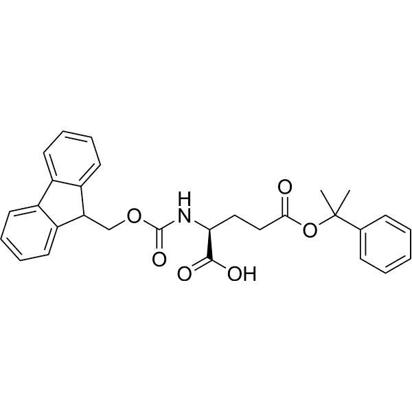 Fmoc-Glu(O-2-PhiPr)-OH Structure