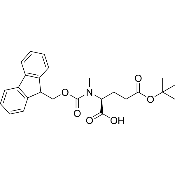Fmoc-N-Me-Glu(OtBu)-OH Structure