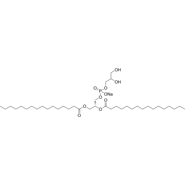 DPPG sodium Structure