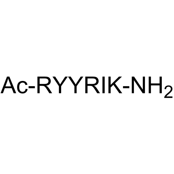 Ac-RYYRIK-NH2 Structure