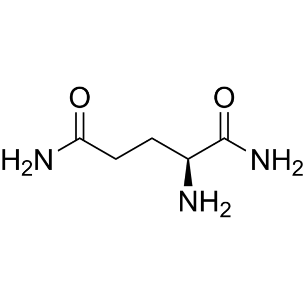 L-Glutamine amide Structure