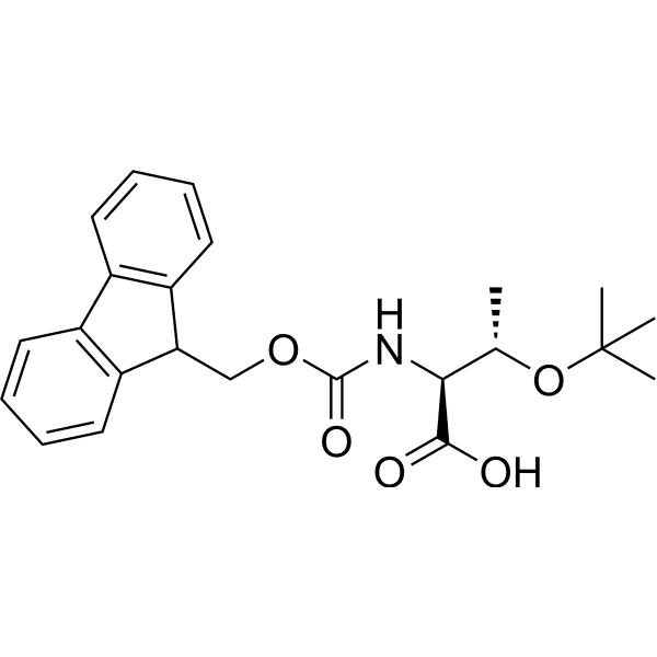 O-(tert-Butyl)-N-Fmoc-L-allothreonine Structure