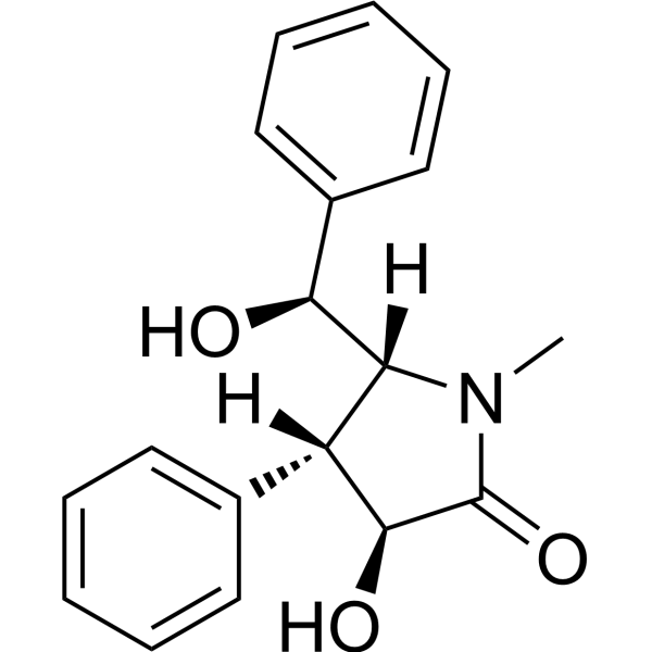 (-)Clausenamide  Structure