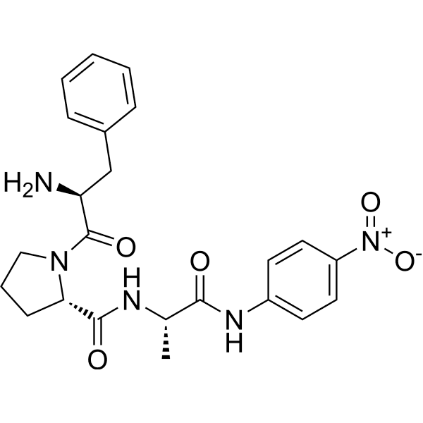 Phe-Pro-Ala-pNA Structure