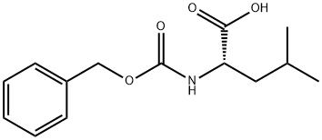 N-[(Phenylmethoxy)carbonyl]-L-leucine Structure