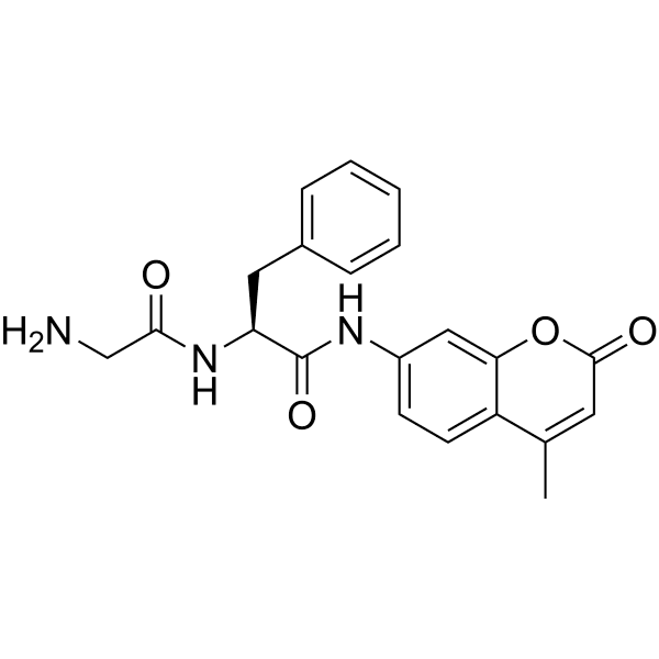 Gly-Phe-AMC Structure