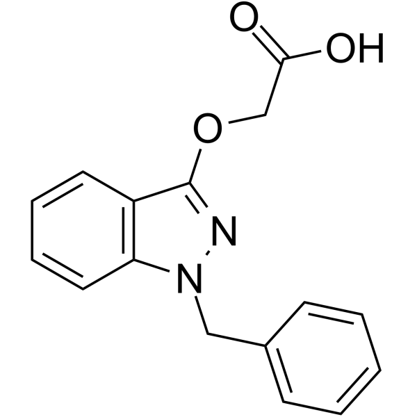 Bendazac Structure