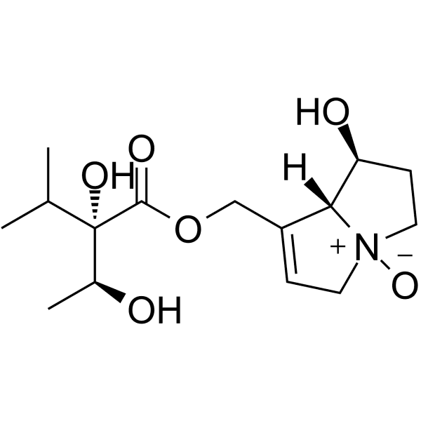 Echinatine N-oxide Structure