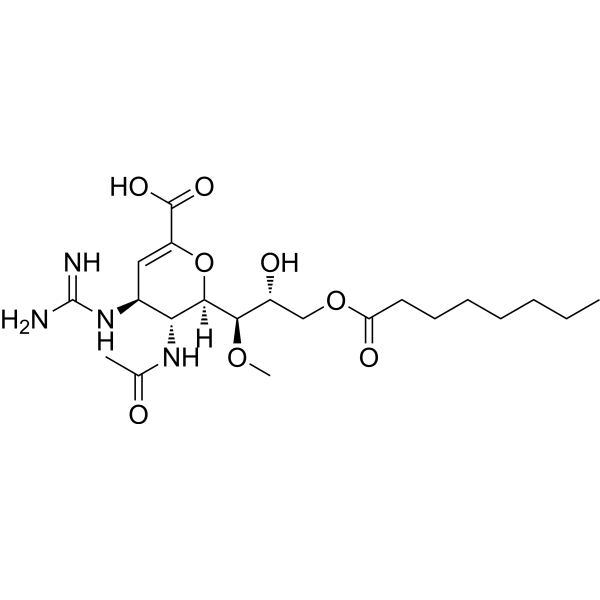 Laninamivir octanoate Structure