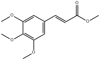 (E)-Methyl 3,4,5-trimethoxycinnamate Structure