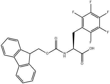 Fmoc-Phe(F5)-OH Structure