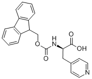 Fmoc-D-4-Pal-OH Structure