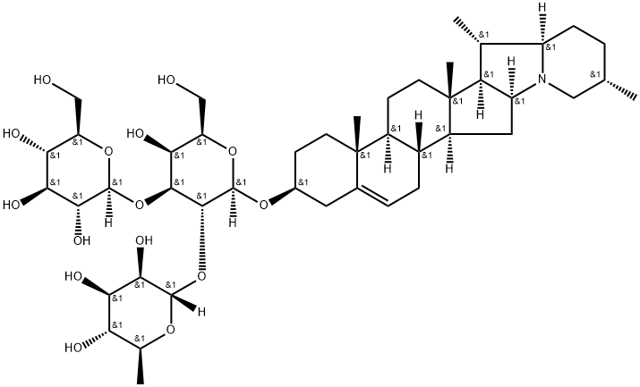 alpha-Solanine Structure