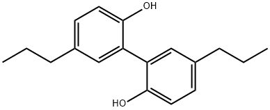 Tetrahydromagnolol Structure