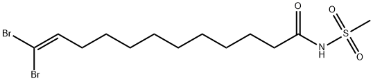 Dibromo-dodecenyl-methylsulfimide Structure