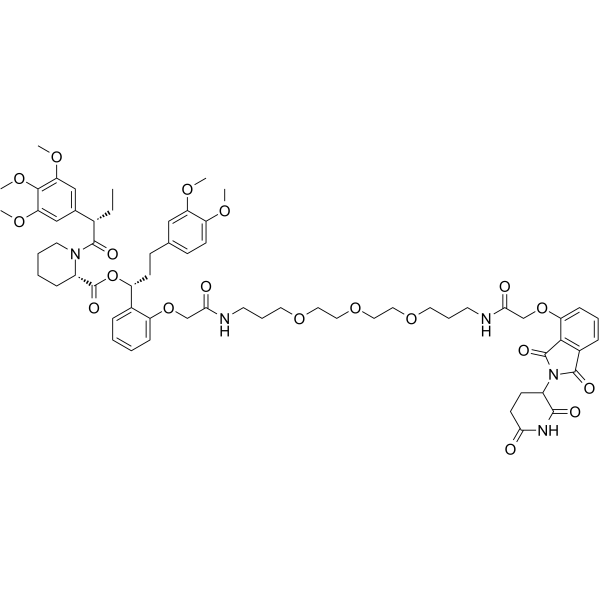 FKBP12 PROTAC dTAG-7 Structure