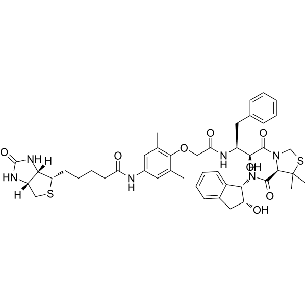 KNI-1293 Biotin Structure
