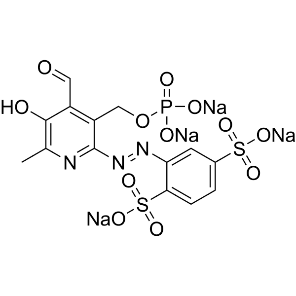 Iso-PPADS tetrasodium  Structure
