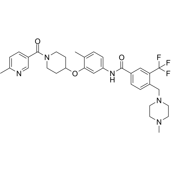 CHMFL-ABL/KIT-155 Structure