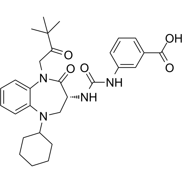 Nastorazepide Structure