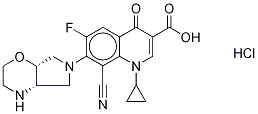 Finafloxacin hydrochloride Structure