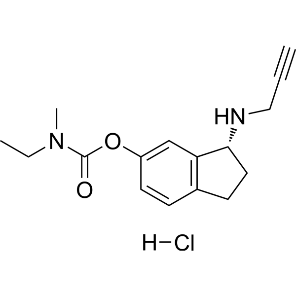 Ladostigil hydrochloride Structure