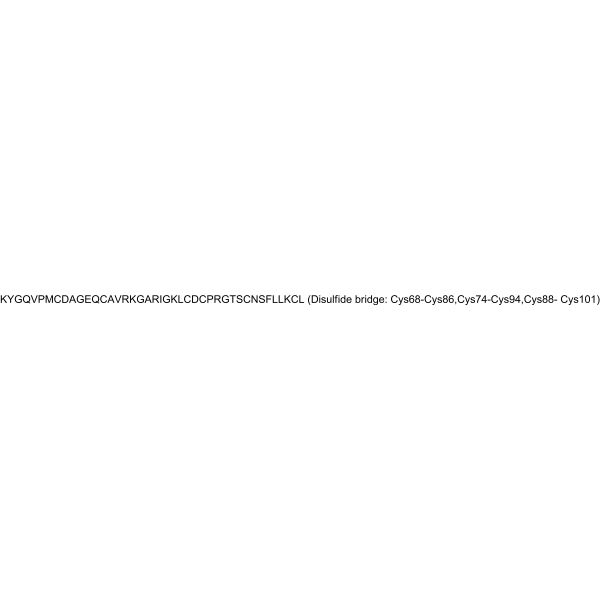 CART (61-102) (rat) Structure