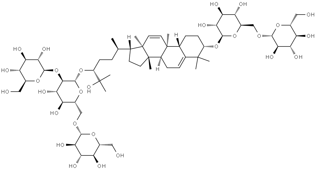 Neomogroside V Structure