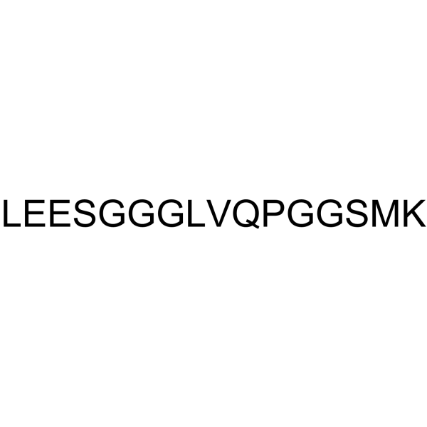 LEESGGGLVQPGGSMK Structure