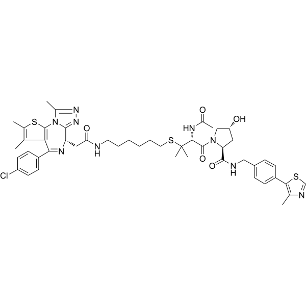 BRD4 degrader AT1  Structure