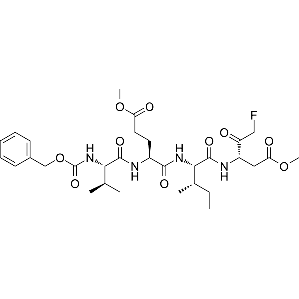 Z-VEID-FMK Structure