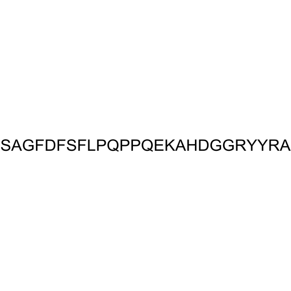 Alpha 1(I) Collagen (614-639), human Structure