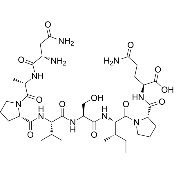 Davunetide  Structure