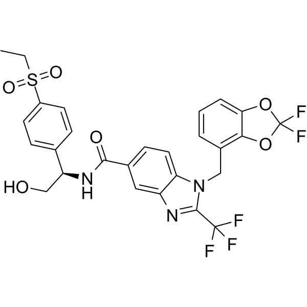 RORγt modulator 5  Structure