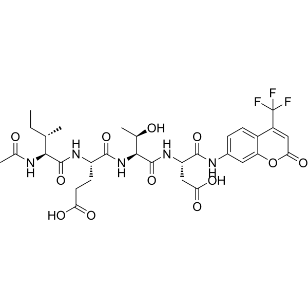 Ac-IETD-AFC Structure