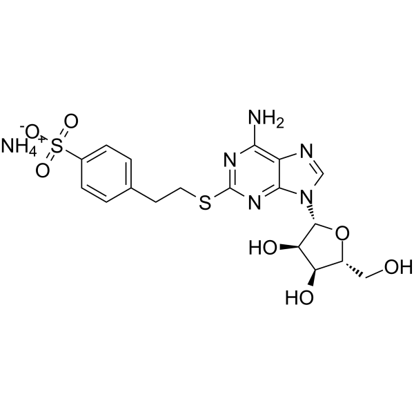 PSB 0777 ammonium  Structure