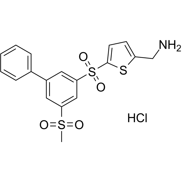 CCT365623 hydrochloride  Structure